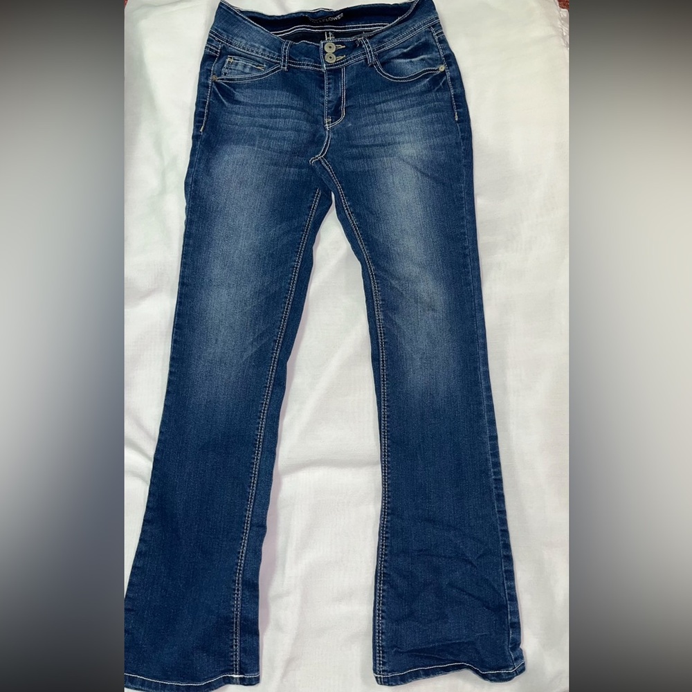 Wallflower Blue Boot Cut Jeans Classic Denim Style